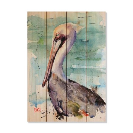 WILE E. WOOD 14 x 20 in. Crousers Pelican Wood Art WI87072